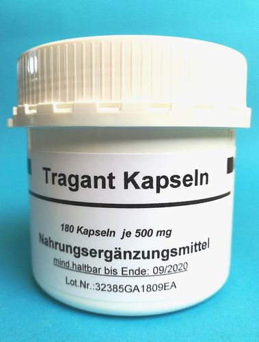 Tragant / Astragalus Kapseln